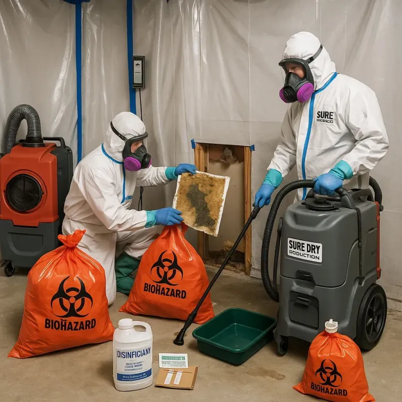 Contaminated Water Handling Protocols process in Burwell, NE