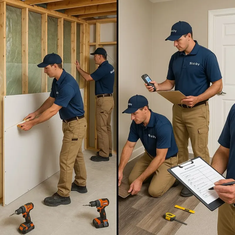 Repairs and Reconstruction process in Burwell, NE